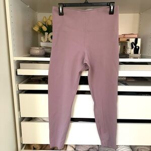 lululemon Glow Up Super-High-Rise Crop 23" Lilac Leggings